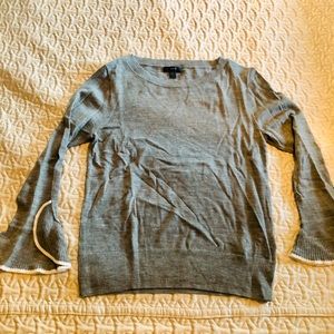 J.Crew Grey Sweater - 100% Merino Wool